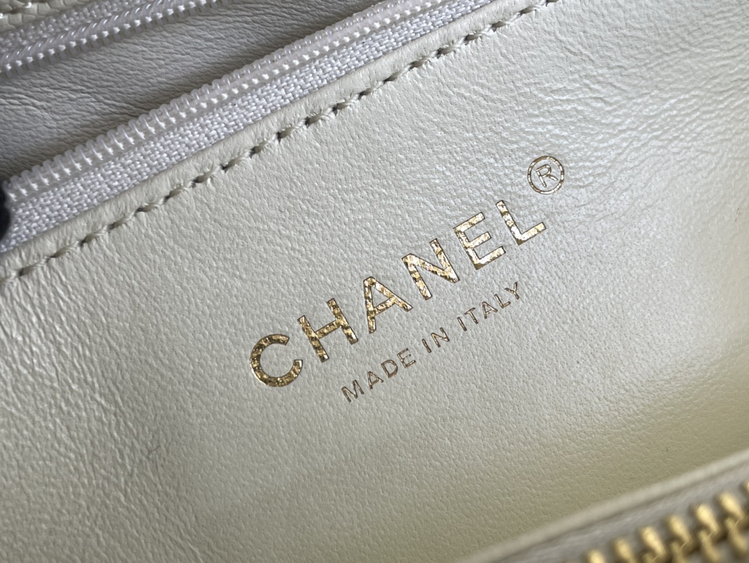 Chanel A貨 女款 Coco Handle 小號菱格手提包 白色 經典氣質款| 7 Chanel A貨 女款 Coco Handle 小號菱格手提包 白色 經典氣質款