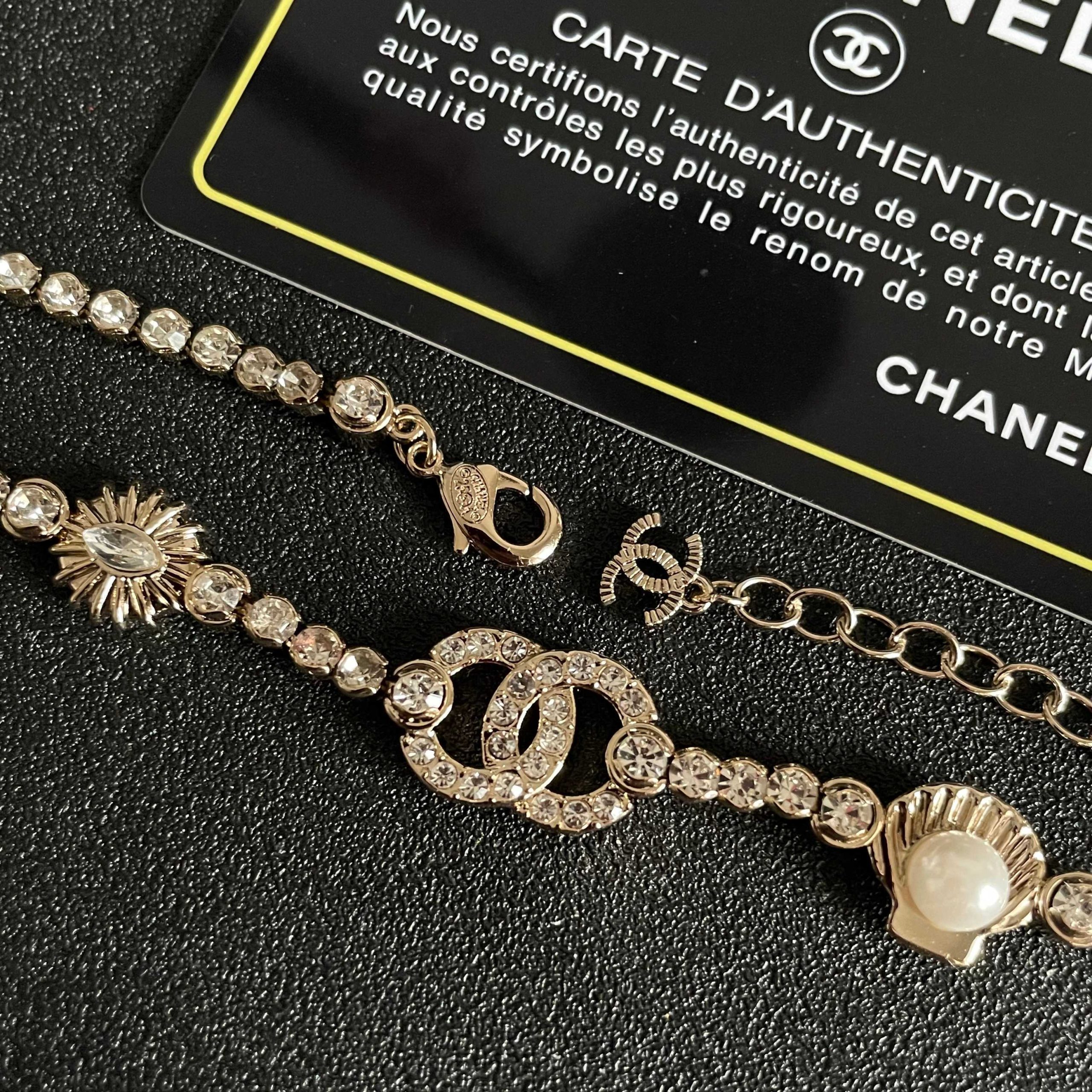 Chanel A貨星星鑲鑽珍珠項鍊 女款輕奢氣質百搭款| 9 Chanel A貨星星鑲鑽珍珠項鍊 女款輕奢氣質百搭款