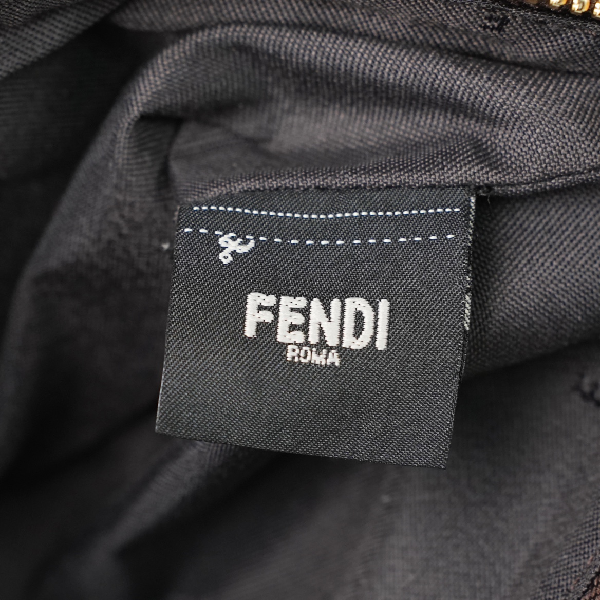 Fendi高仿FF幾何拼接Baguette法棍包 潮流橘色單肩包| 10 Fendi高仿FF幾何拼接Baguette法棍包 潮流橘色單肩包