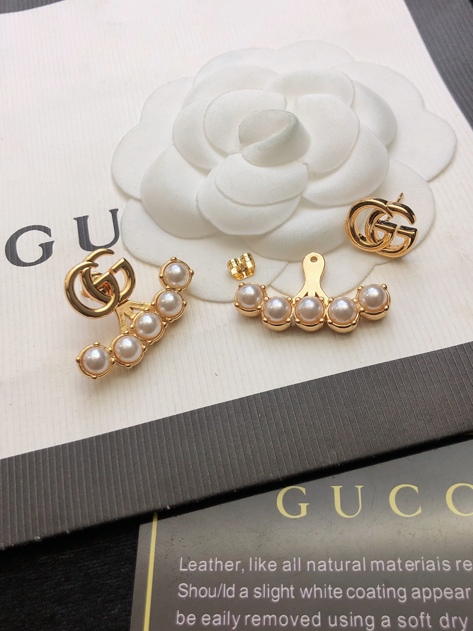 Gucci高仿GG珍珠鑲嵌耳環 高端優雅氣質百搭款| 11 Gucci高仿GG珍珠鑲嵌耳環 高端優雅氣質百搭款