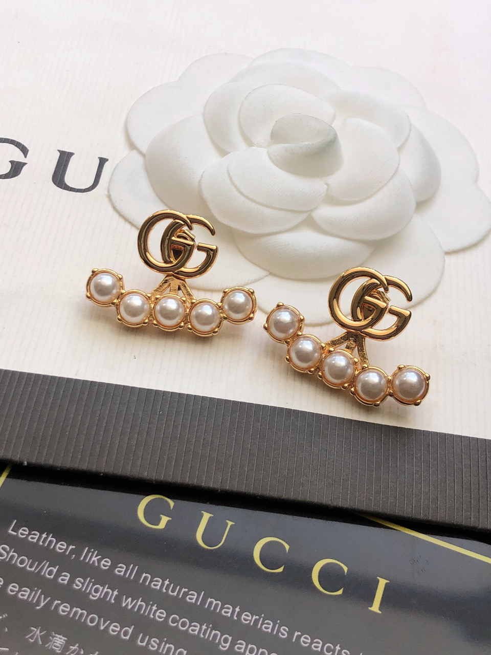Gucci高仿GG珍珠鑲嵌耳環 高端優雅氣質百搭款| 10 Gucci高仿GG珍珠鑲嵌耳環 高端優雅氣質百搭款