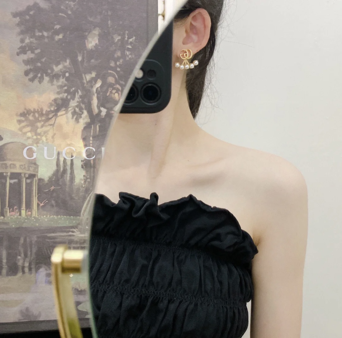 Gucci高仿GG珍珠鑲嵌耳環 高端優雅氣質百搭款| 7 Gucci高仿GG珍珠鑲嵌耳環 高端優雅氣質百搭款
