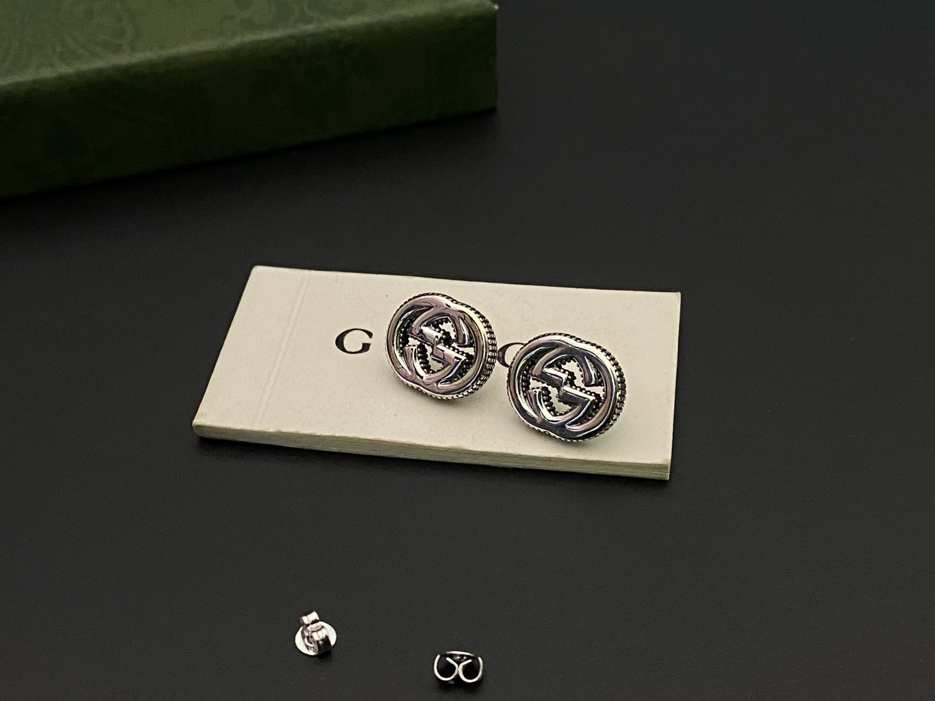 GUCCI一比一復刻雙G耳釘 經典簡約高端款| 12 GUCCI一比一復刻雙G耳釘 經典簡約高端款