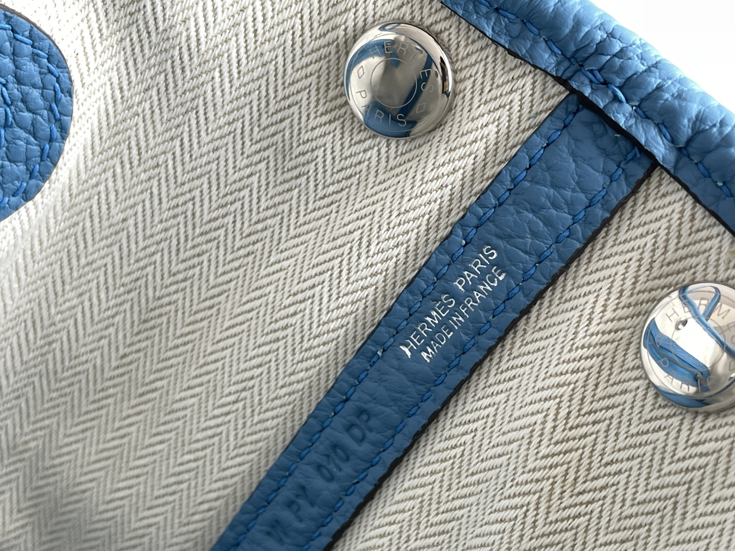 高仿Hermes Garden Party托特包 高端復刻荔枝纹牛皮 天空藍款| 8 高仿Hermes Garden Party托特包 高端復刻荔枝纹牛皮 天空藍款