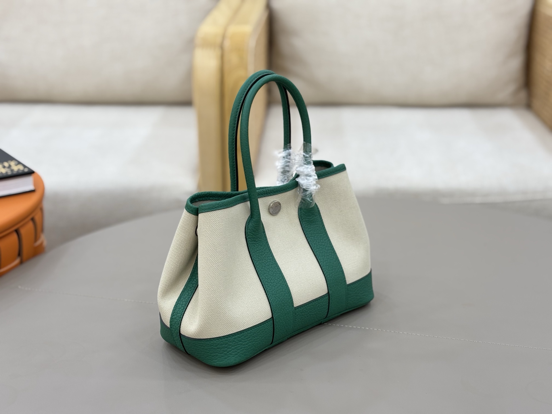 Hermès 一比一 女款 Garden Party 手提包 經典拼接款 輕奢百搭| 13 Hermès 一比一 女款 Garden Party 手提包 經典拼接款 輕奢百搭
