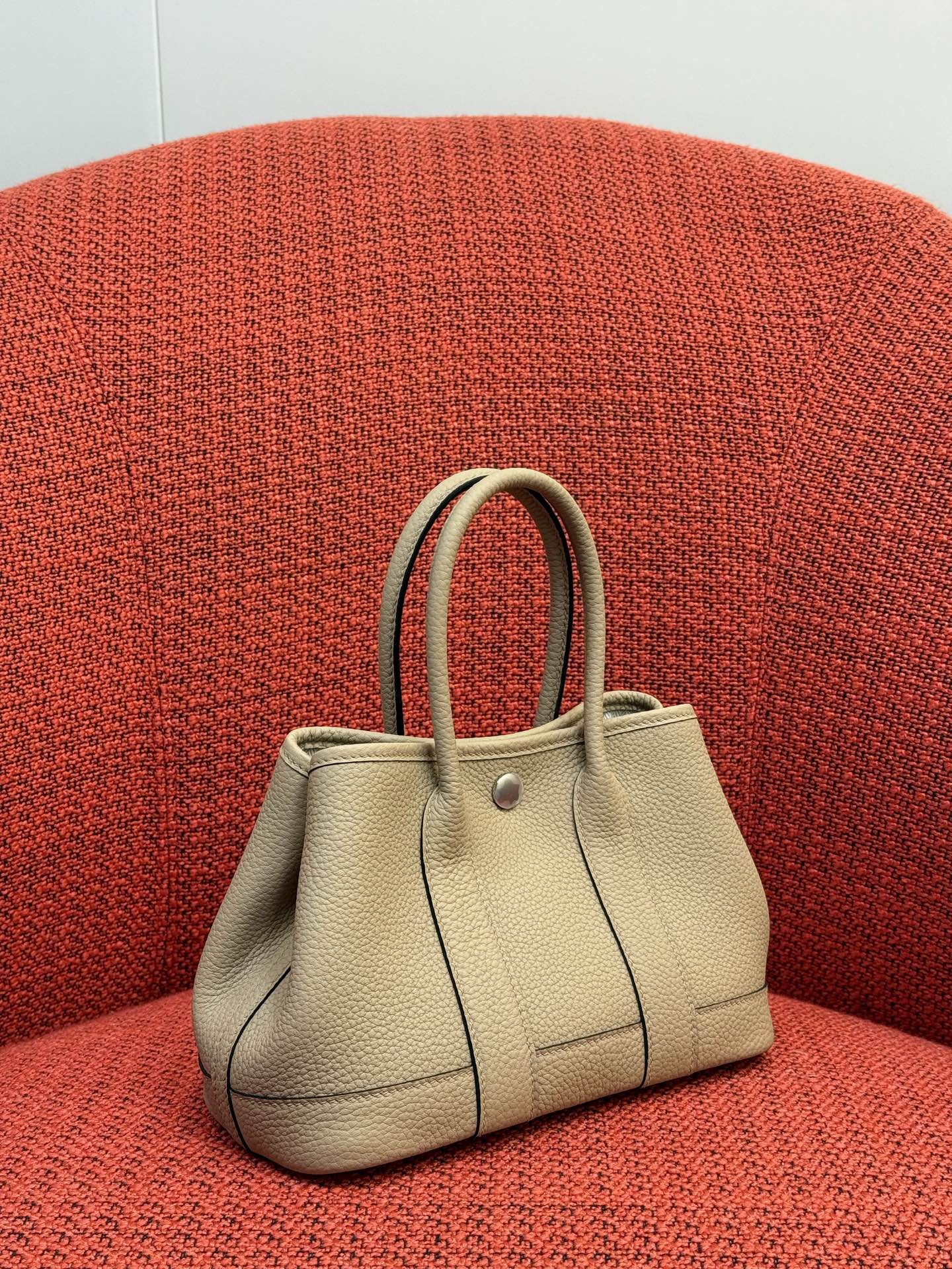 Hermès 原單 女款 Garden Party 托特包 荔枝紋皮革 通勤實用款| 13 Hermès 原單 女款 Garden Party 托特包 荔枝紋皮革 通勤實用款