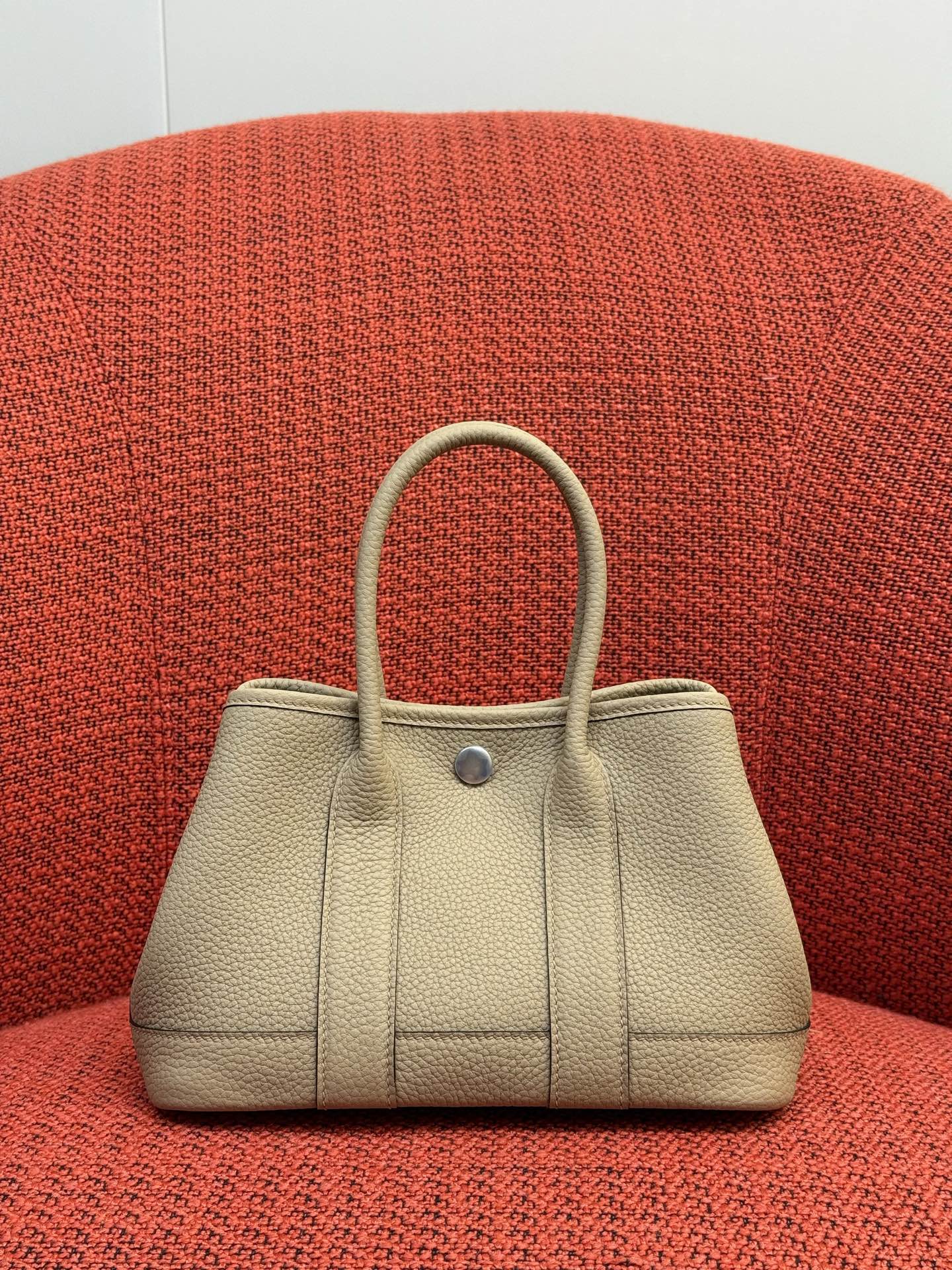 Hermès 原單 女款 Garden Party 托特包 荔枝紋皮革 通勤實用款| 7 Hermès 原單 女款 Garden Party 托特包 荔枝紋皮革 通勤實用款
