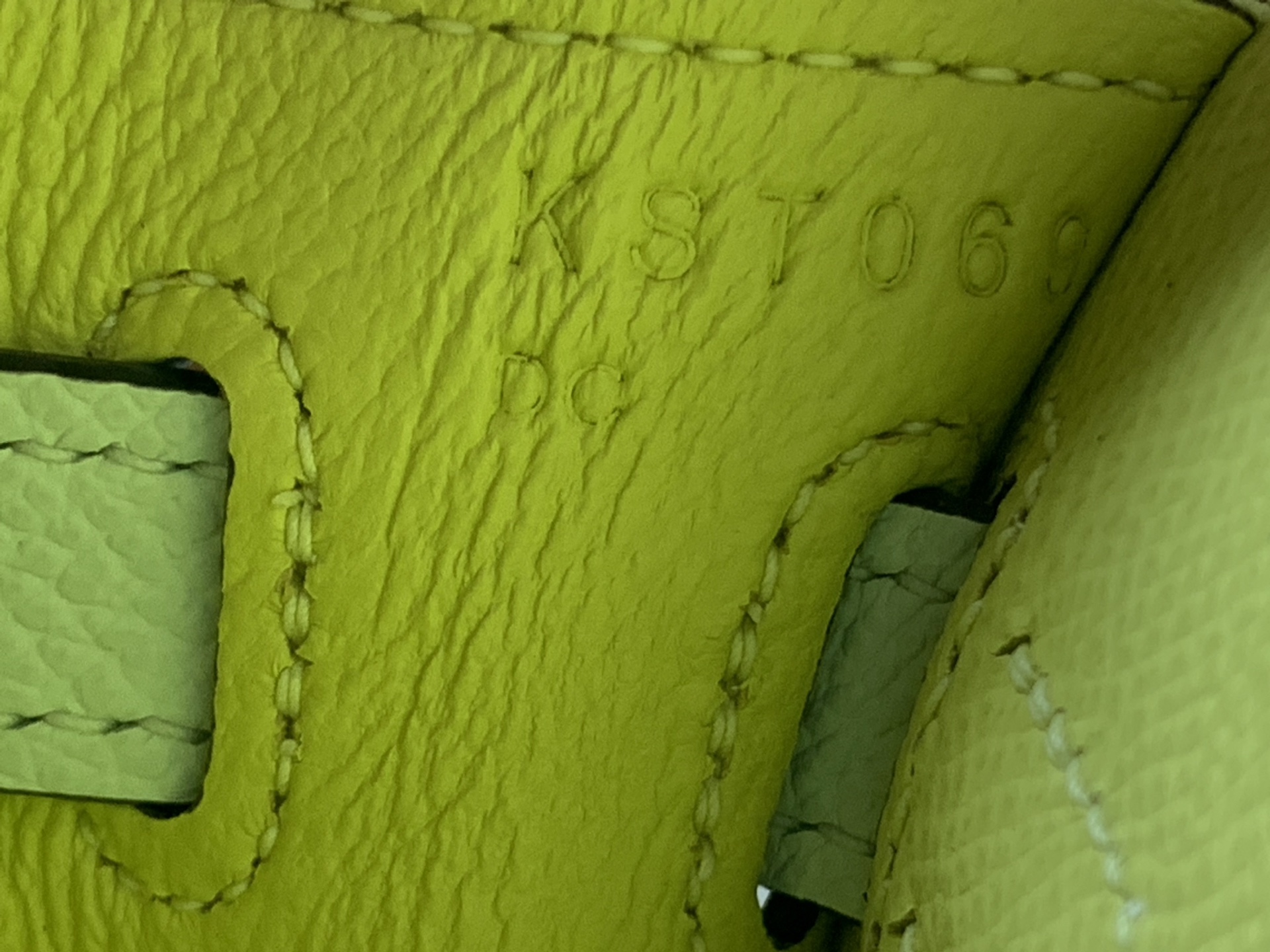 原單 Hermes Kelly 25 檸檬黃拼薄荷綠手提包 清新時尚女包| 7 原單 Hermes Kelly 25 檸檬黃拼薄荷綠手提包 清新時尚女包