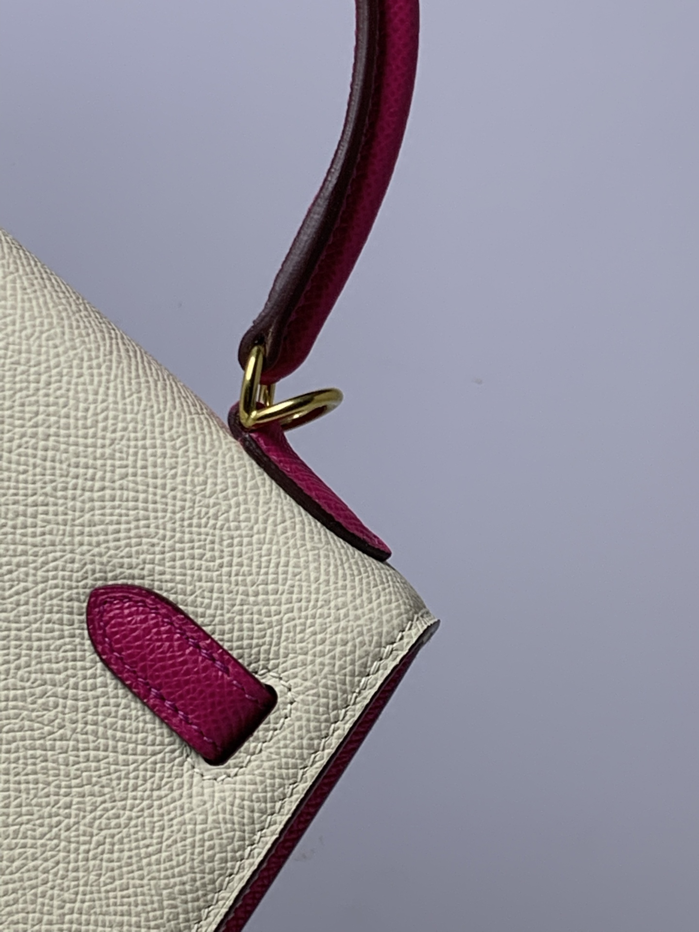 一比一 Hermes Kelly 25 卡其拼金扣手提包 經典優雅女包| 11 一比一 Hermes Kelly 25 卡其拼金扣手提包 經典優雅女包