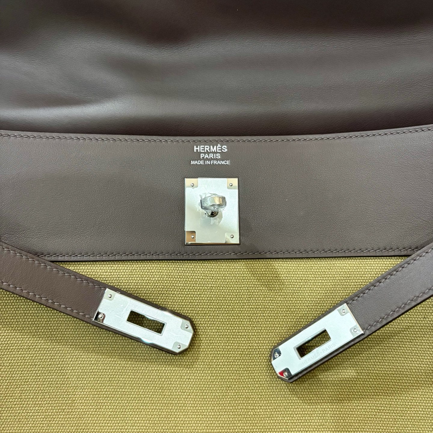Hermès 高仿 Kelly 40 酒紫色拼接帆布手提包 高質感大容量精品包| 7 Hermès 高仿 Kelly 40 酒紫色拼接帆布手提包 高質感大容量精品包