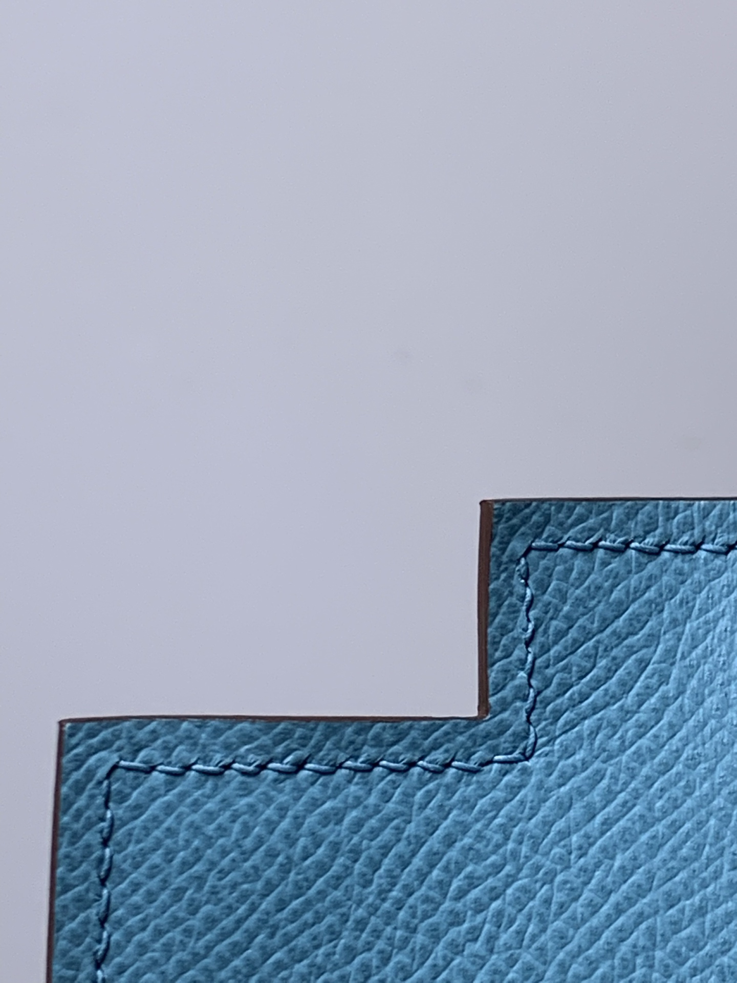 高仿 Hermes Kelly 25 奶油白拼藍色手提包 氣質優雅女包| 8 高仿 Hermes Kelly 25 奶油白拼藍色手提包 氣質優雅女包