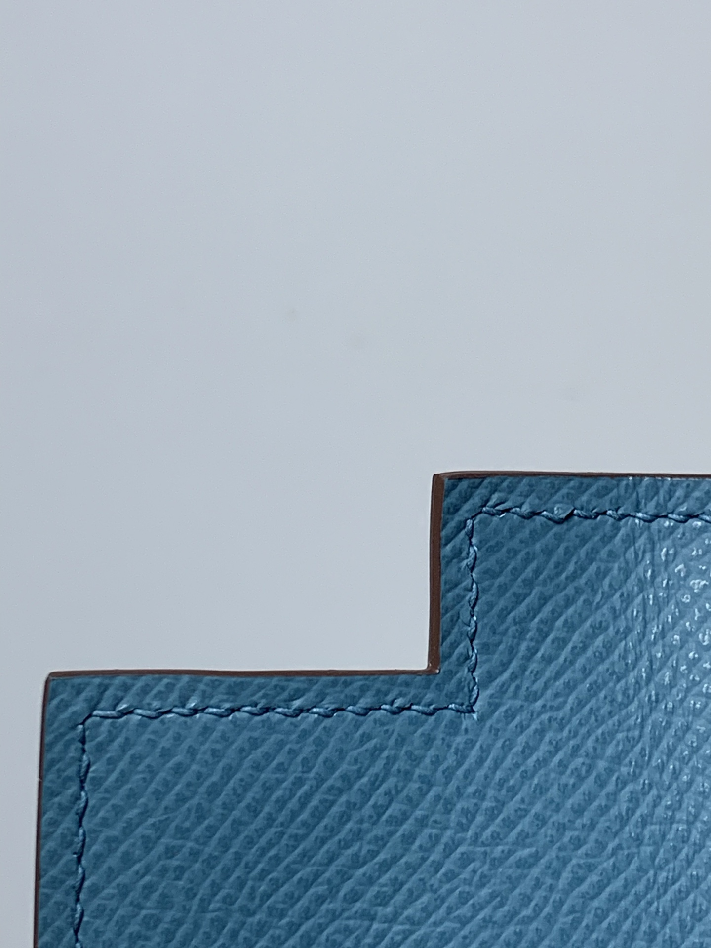 Hermès 原單 Kelly 28 藍色拼接手提包 清新撞色高級精品女包| 8 Hermès 原單 Kelly 28 藍色拼接手提包 清新撞色高級精品女包