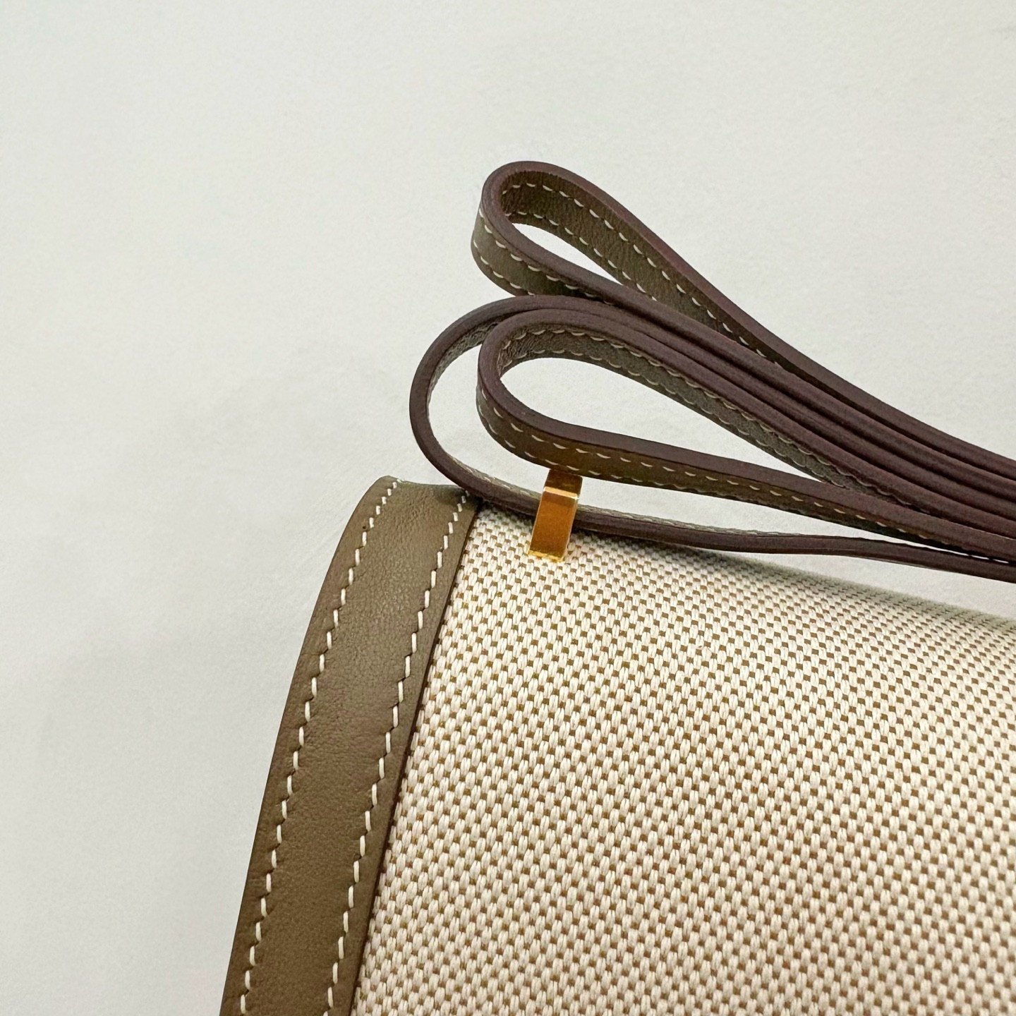Hermes Constance 一比一帆布拼接H扣包質感肩背斜背包| 7 Hermes Constance 一比一帆布拼接H扣包質感肩背斜背包