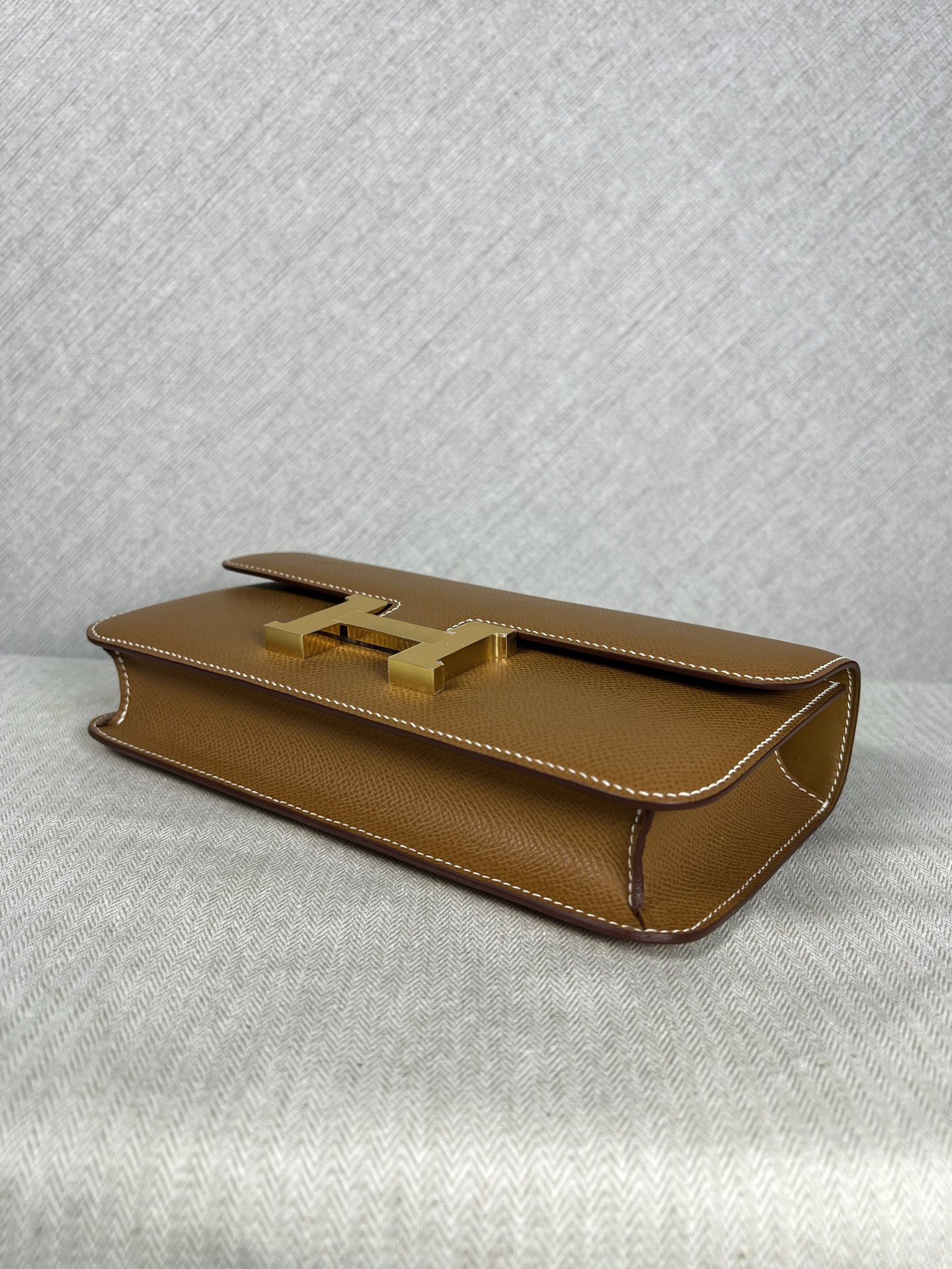 Hermes Constance 高仿棕色Epsom皮H扣包肩背斜背包| 11 Hermes Constance 高仿棕色Epsom皮H扣包肩背斜背包