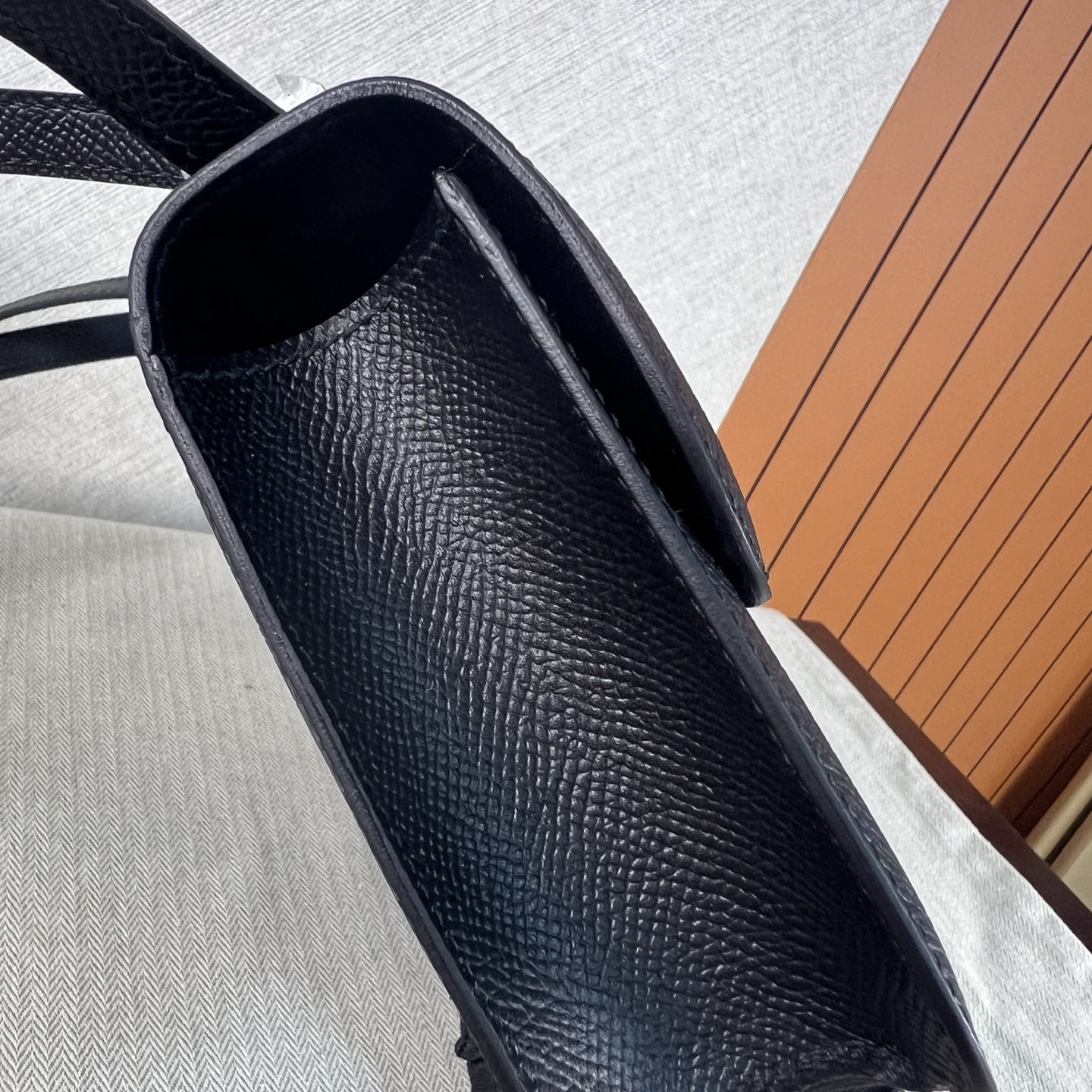 Hermes Constance 高仿黑色Epsom皮H扣包經典斜背包| 14 Hermes Constance 高仿黑色Epsom皮H扣包經典斜背包