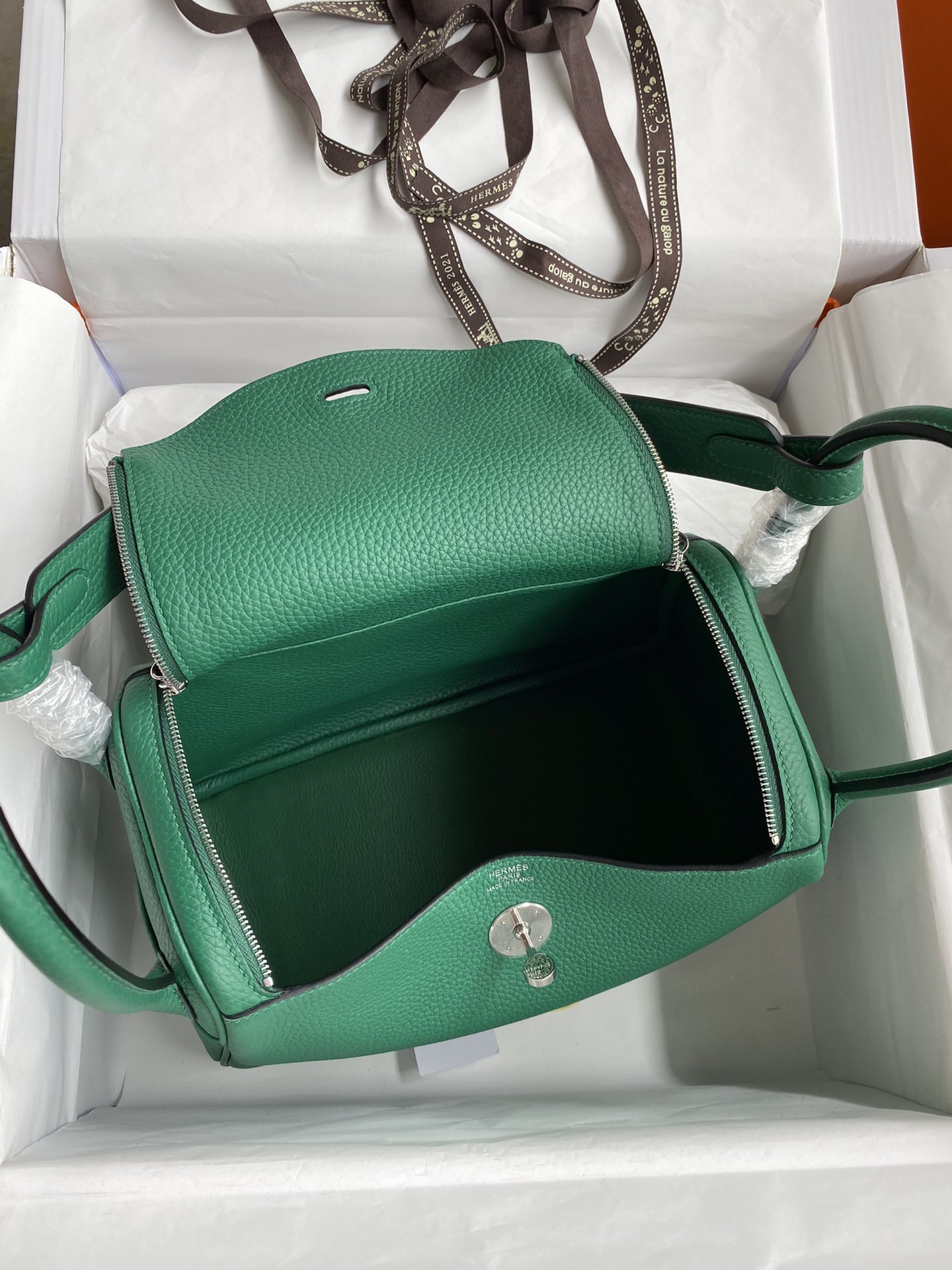 Hermes 一比一 Lindy 琳迪包 绿色 手提斜挎包 高级质感女包| 9 Hermes 一比一 Lindy 琳迪包 绿色 手提斜挎包 高级质感女包