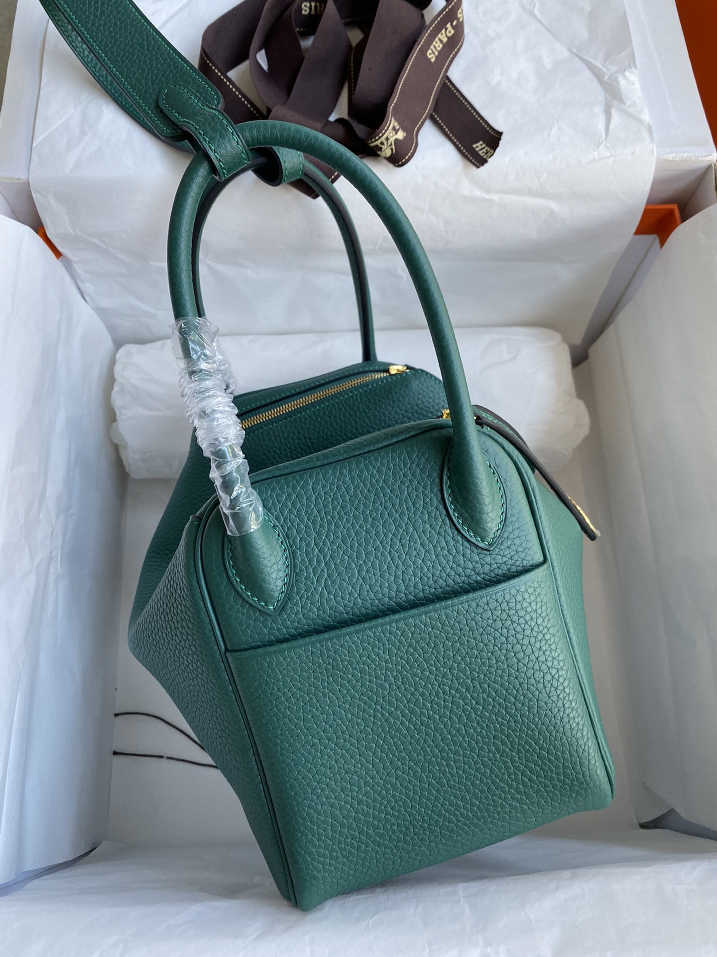 Hermes 高仿 Lindy琳迪包 墨绿色 手提斜挎包 高端女包| 14 Hermes 高仿 Lindy琳迪包 墨绿色 手提斜挎包 高端女包