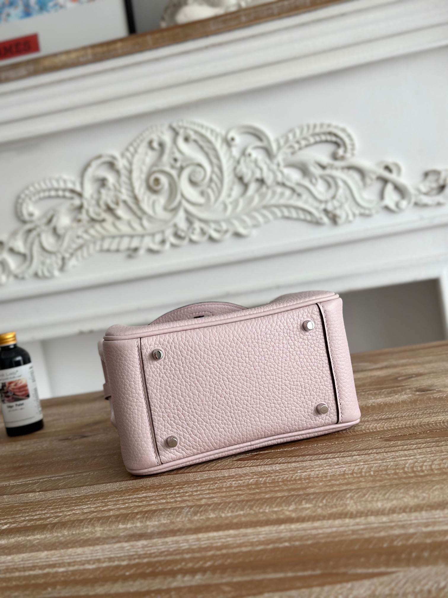 Hermes 高仿 Lindy琳迪包 mini粉色 手提斜挎包 女士小包| 12 Hermes 高仿 Lindy琳迪包 mini粉色 手提斜挎包 女士小包
