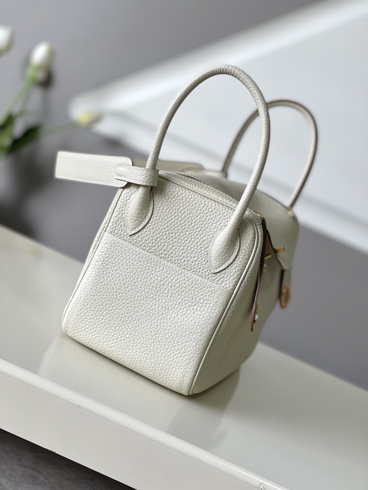 Hermes 一比一 Lindy琳迪包 mini米白色 手提斜挎包 百搭女包| 14 Hermes 一比一 Lindy琳迪包 mini米白色 手提斜挎包 百搭女包