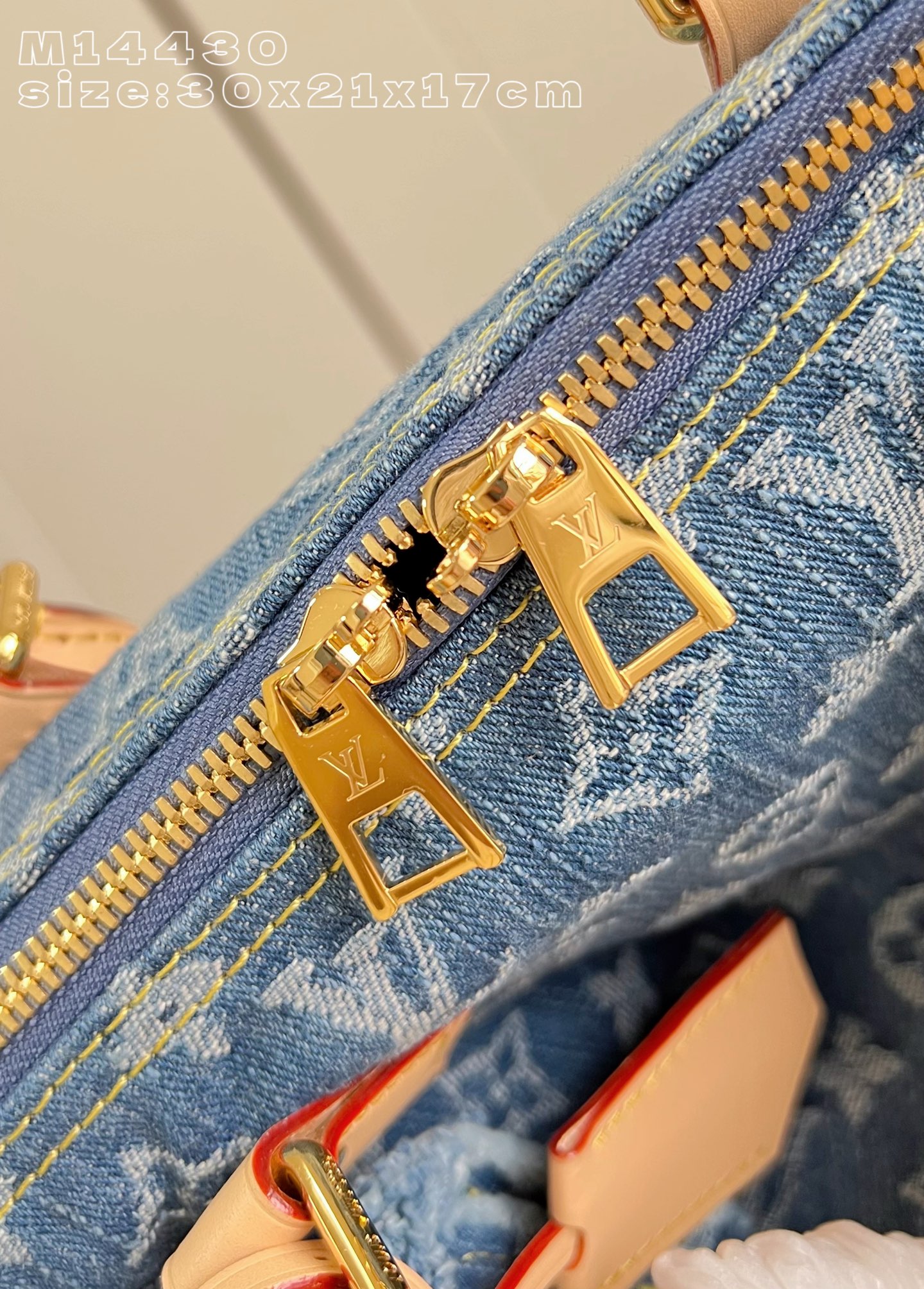 LV 原單 女款 Speedy 牛仔手提包 經典老花拼接 百搭款| 18 LV 原單 女款 Speedy 牛仔手提包 經典老花拼接 百搭款