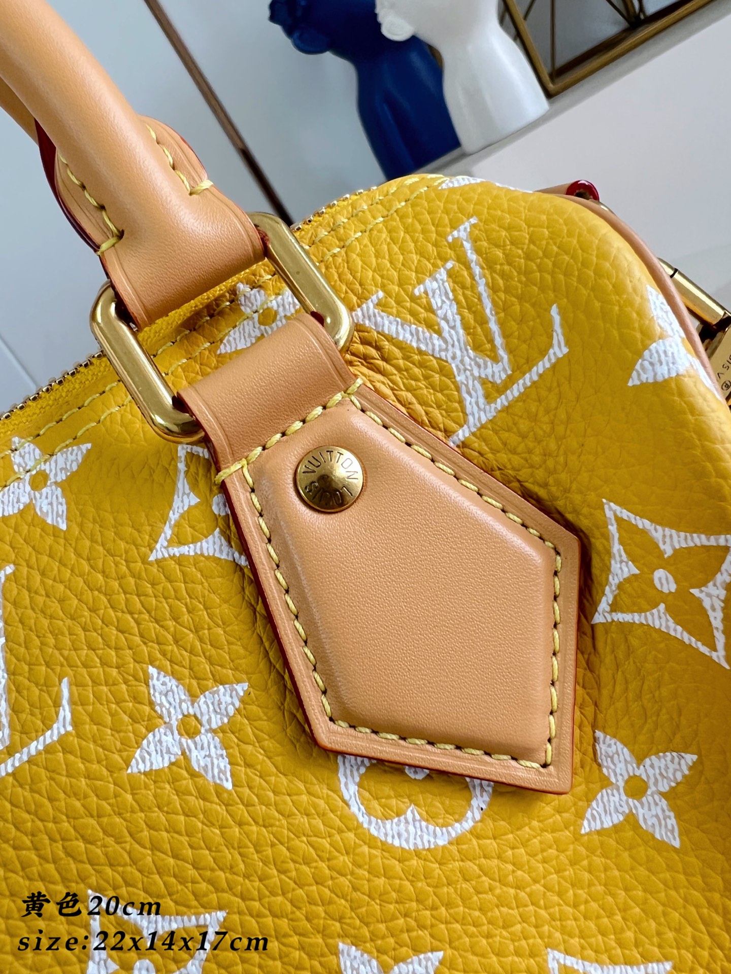 LV 原單 女款 Speedy 手提包 黃色亮色設計 活潑百搭款| 14 LV 原單 女款 Speedy 手提包 黃色亮色設計 活潑百搭款