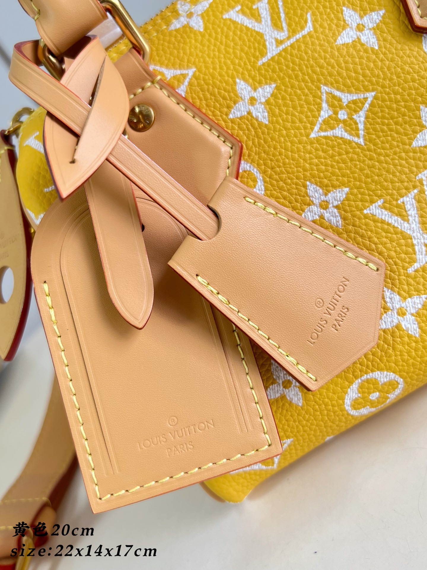 LV 原單 女款 Speedy 手提包 黃色亮色設計 活潑百搭款| 13 LV 原單 女款 Speedy 手提包 黃色亮色設計 活潑百搭款