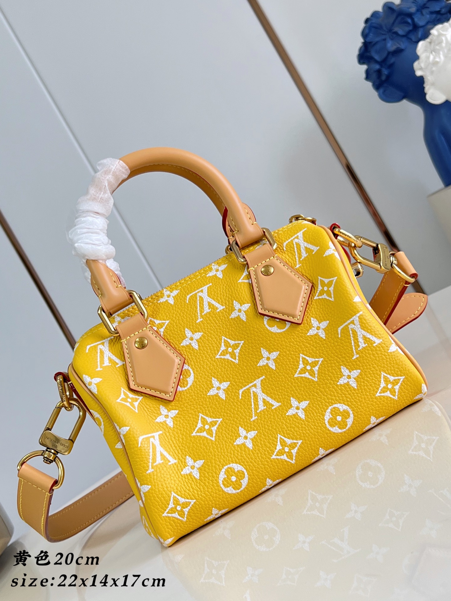 LV 原單 女款 Speedy 手提包 黃色亮色設計 活潑百搭款| 10 LV 原單 女款 Speedy 手提包 黃色亮色設計 活潑百搭款