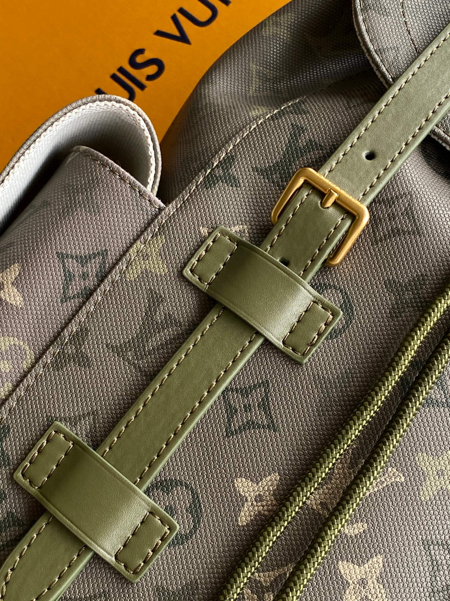 LV A貨 女款 後背包 灰色老花設計 多口袋休閒款| 11 LV A貨 女款 後背包 灰色老花設計 多口袋休閒款