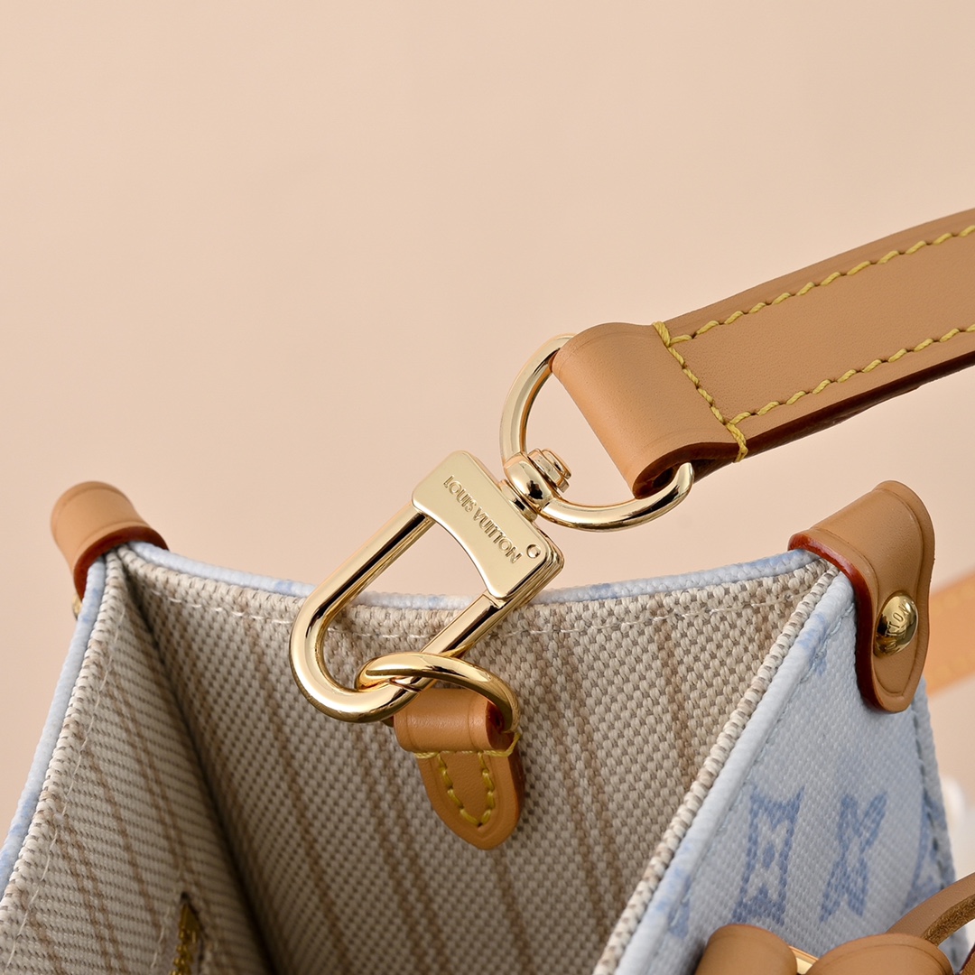 LV A貨 M28289 藍白 Monogram 手提包 女款小型旅行包 牛皮拼接斜背包| 11 LV A貨 M28289 藍白 Monogram 手提包 女款小型旅行包 牛皮拼接斜背包