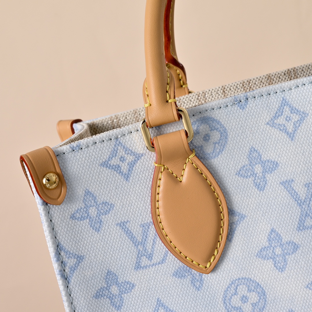 LV A貨 M28289 藍白 Monogram 手提包 女款小型旅行包 牛皮拼接斜背包| 10 LV A貨 M28289 藍白 Monogram 手提包 女款小型旅行包 牛皮拼接斜背包