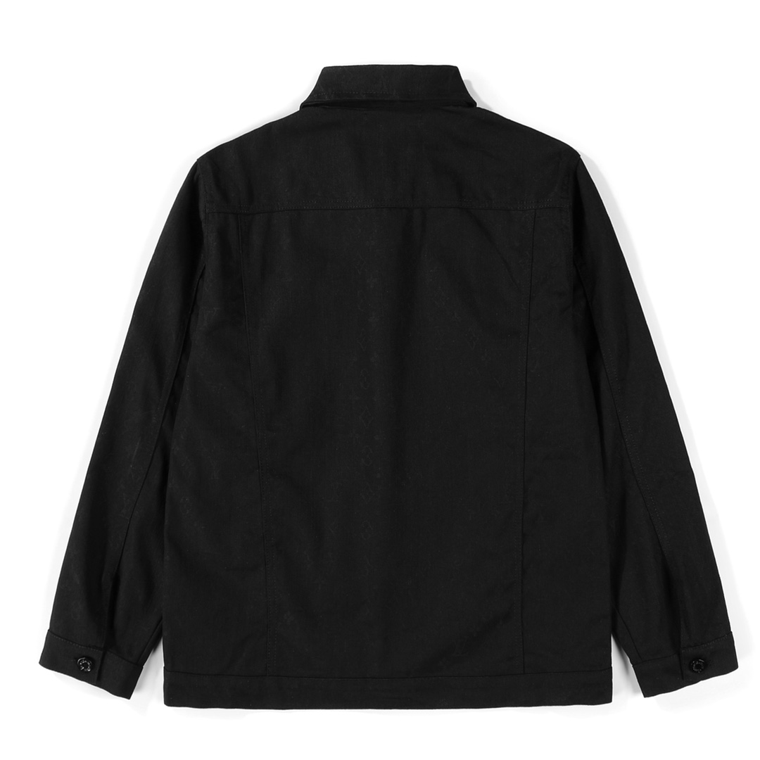 LV A貨 黑色工裝外套 翻領設計 多口袋休閒男裝| 14 LV A貨 黑色工裝外套 翻領設計 多口袋休閒男裝