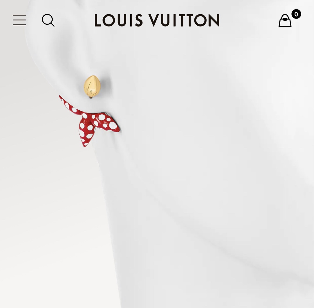 LV 高仿 女款 波點花朵耳環 紅白撞色設計 時尚百搭潮流飾品推薦| 8 LV 高仿 女款 波點花朵耳環 紅白撞色設計 時尚百搭潮流飾品推薦