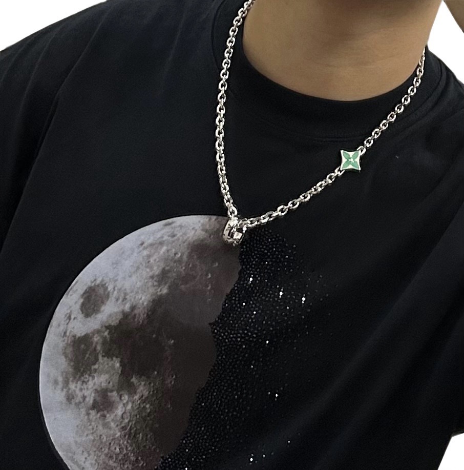 LV A貨 拼色珠串項鍊 潮流百搭設計款| 8 LV A貨 拼色珠串項鍊 潮流百搭設計款