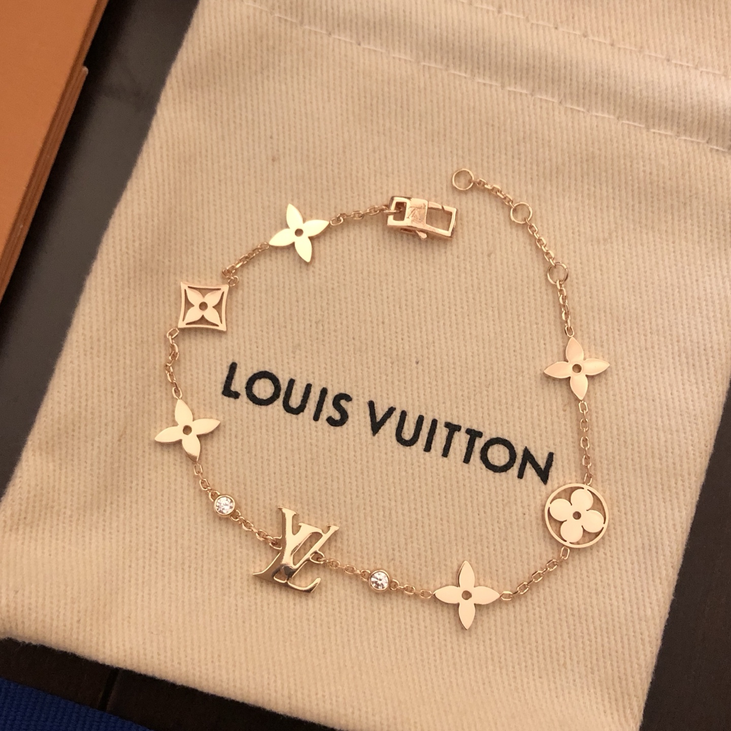 LV 高仿 女款 Monogram花型手鍊 經典百搭優雅氣質款| 10 LV 高仿 女款 Monogram花型手鍊 經典百搭優雅氣質款
