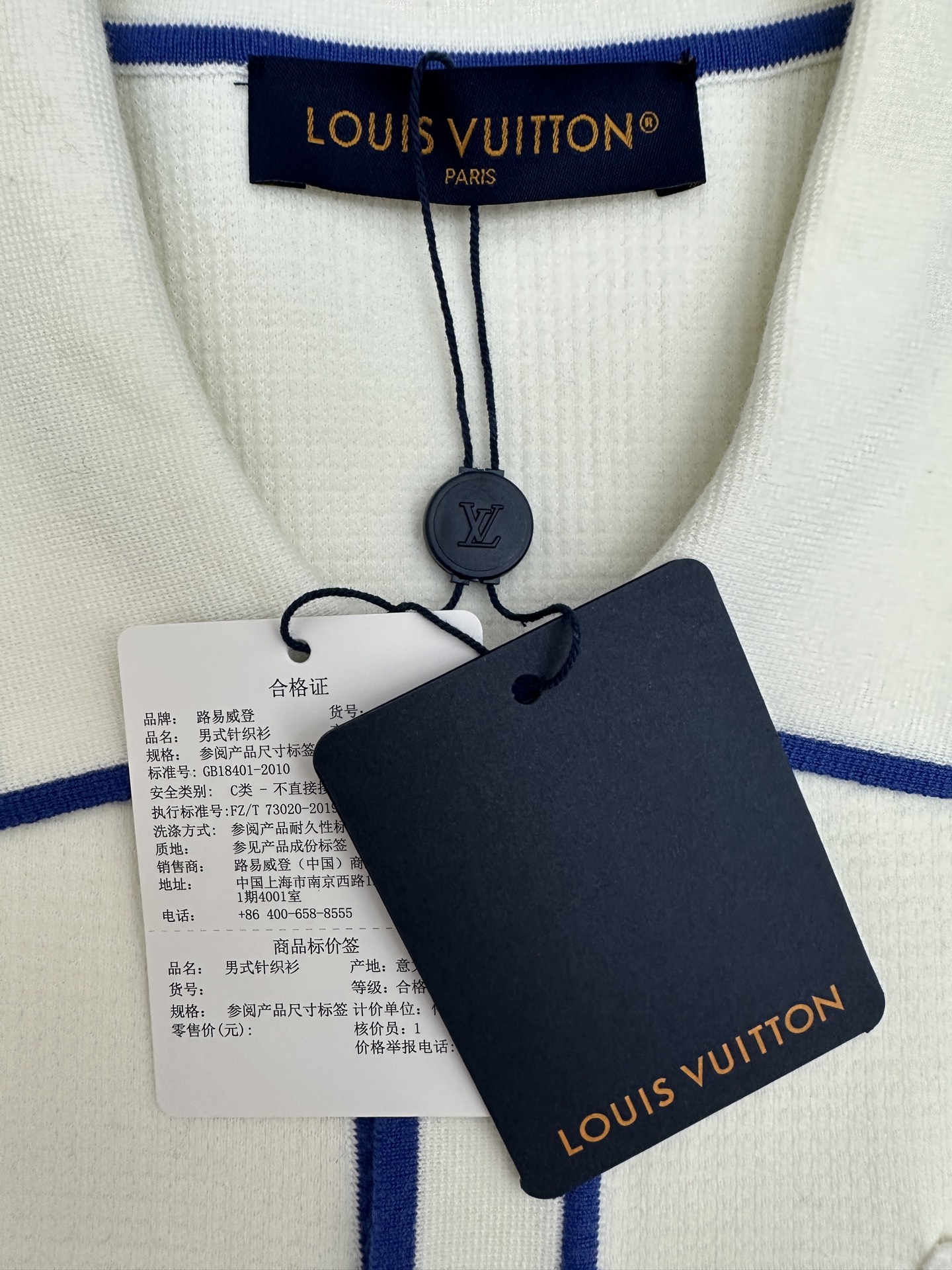 LV高仿撞色翻領短袖POLO刺繡口袋設計休閒男款| 12 LV高仿撞色翻領短袖POLO刺繡口袋設計休閒男款