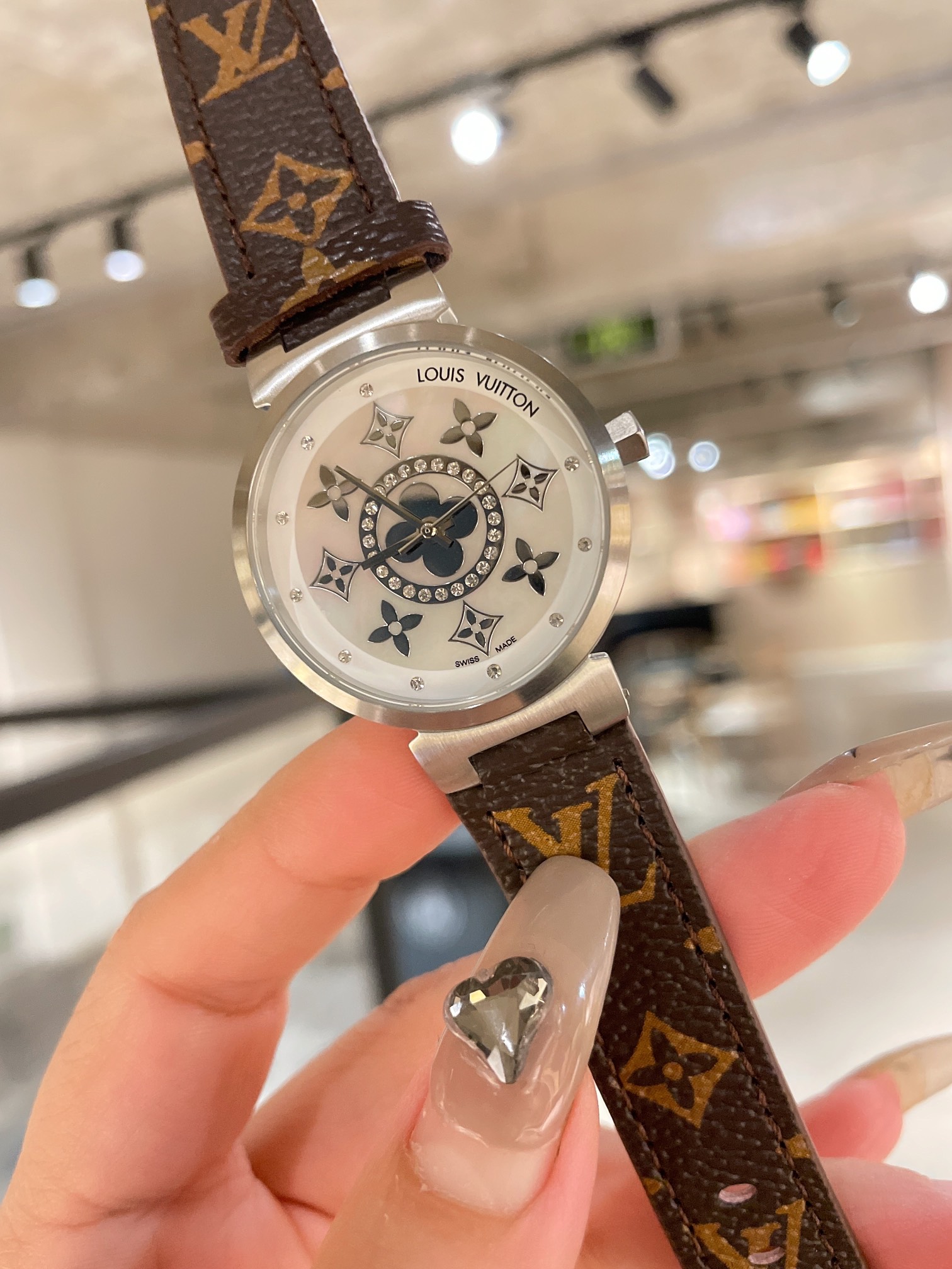 LV一比一女士腕錶 Monogram印花錶帶 經典時尚手錶| 13 LV一比一女士腕錶 Monogram印花錶帶 經典時尚手錶