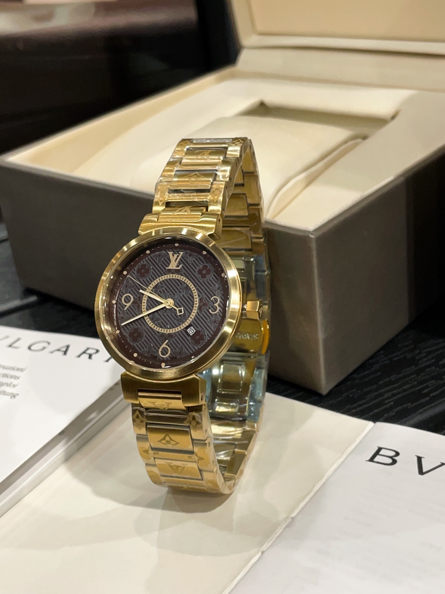 LV 一比一 女款 金屬鏈帶復古手錶 高級感通勤款| 14 LV 一比一 女款 金屬鏈帶復古手錶 高級感通勤款