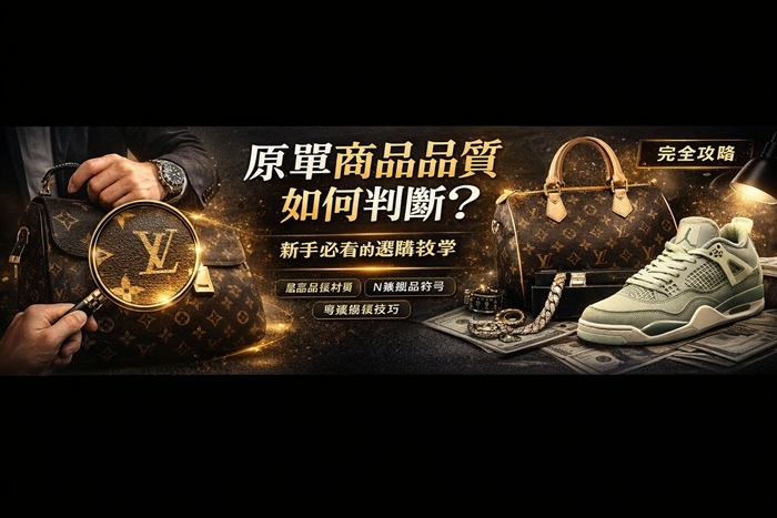 原單商品品質如何判斷?新手必看的選購教學:從皮革到五金,完整攻略讓你不再踩雷| 3 原單商品品質如何判斷?新手必看的選購教學:從皮革到五金,完整攻略讓你不再踩雷
