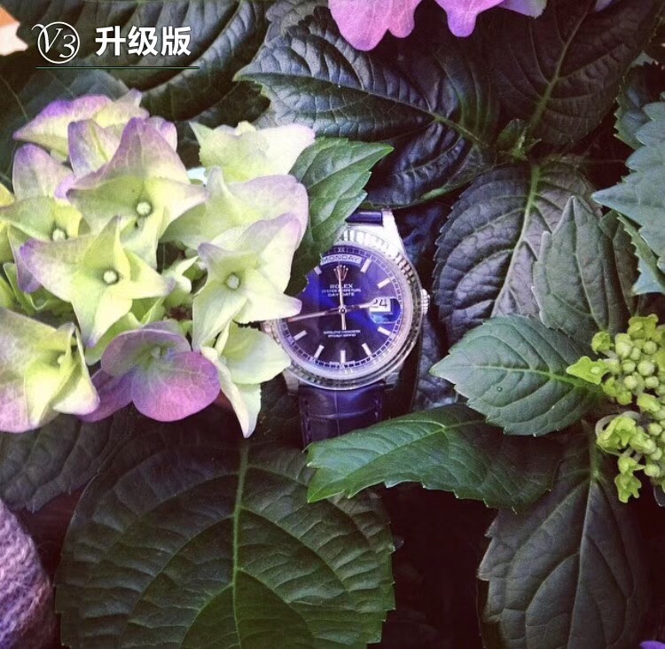 高仿 Rolex 總統表藍盤鋼殼皮帶星期日历男士高仿腕錶| 10 高仿 Rolex 總統表藍盤鋼殼皮帶星期日历男士高仿腕錶