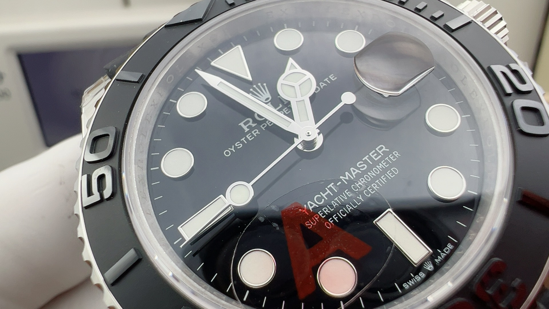 Rolex Yacht-Master 黑红渐变表盘橡胶带男士机械腕表 高仿复刻| 13 Rolex Yacht-Master 黑红渐变表盘橡胶带男士机械腕表 高仿复刻