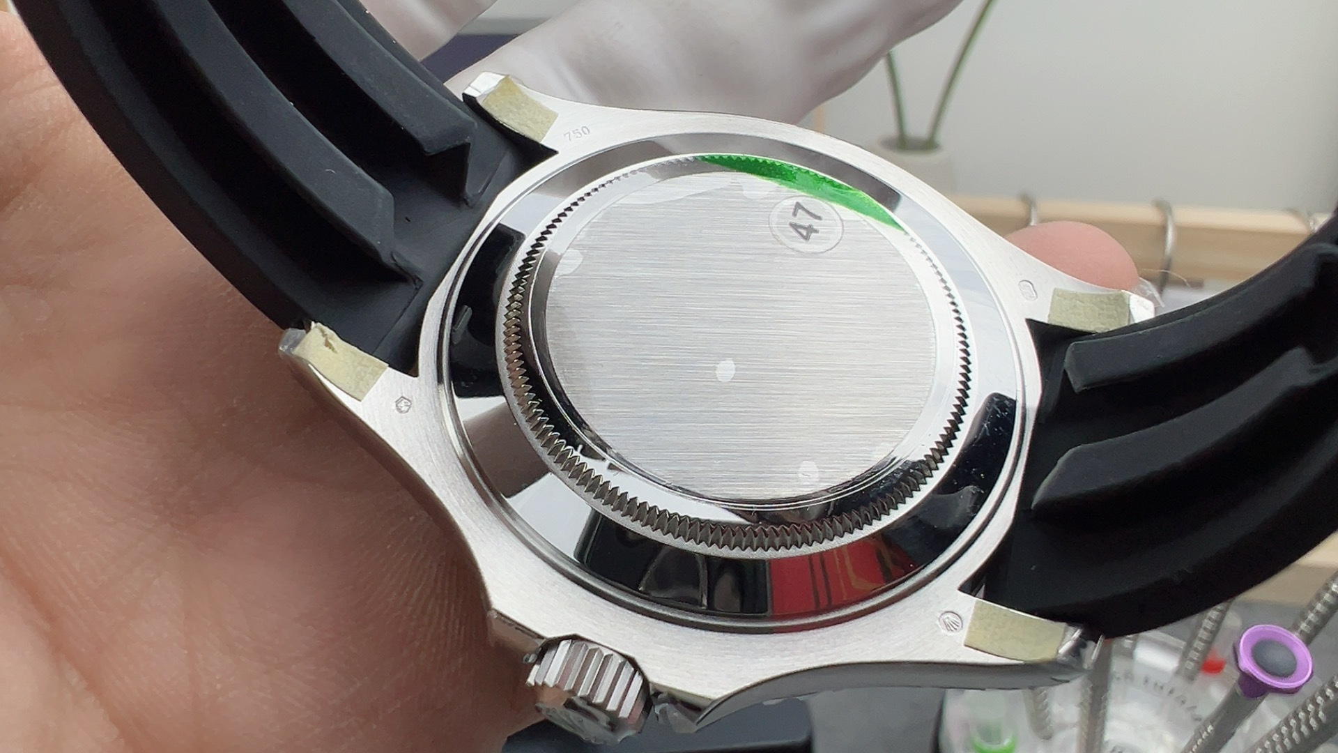 Rolex Yacht-Master 黑红渐变表盘橡胶带男士机械腕表 高仿复刻| 10 Rolex Yacht-Master 黑红渐变表盘橡胶带男士机械腕表 高仿复刻