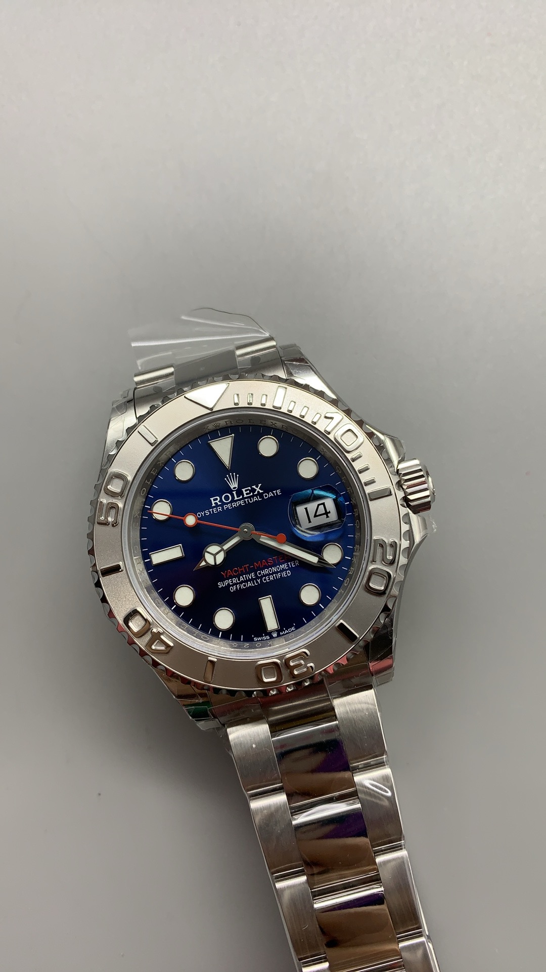 Rolex Yacht-Master 蓝盘钢带男士机械手表 一比一复刻腕表| 13 Rolex Yacht-Master 蓝盘钢带男士机械手表 一比一复刻腕表