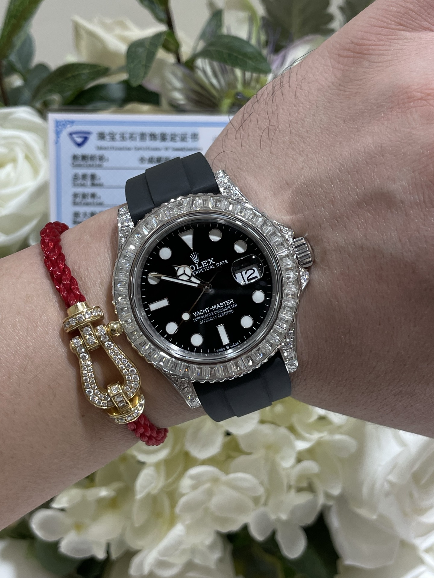 Rolex Yacht-Master 精钢黑盘男士机械腕表 一比一复刻| 15 Rolex Yacht-Master 精钢黑盘男士机械腕表 一比一复刻
