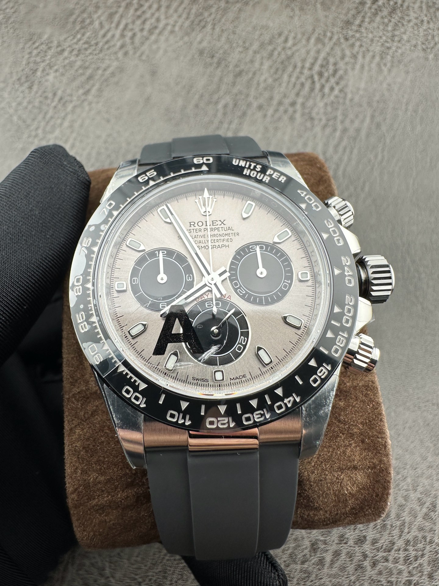 Rolex Daytona 灰盘计时橡胶带男士机械腕表 一比一复刻| 14 Rolex Daytona 灰盘计时橡胶带男士机械腕表 一比一复刻