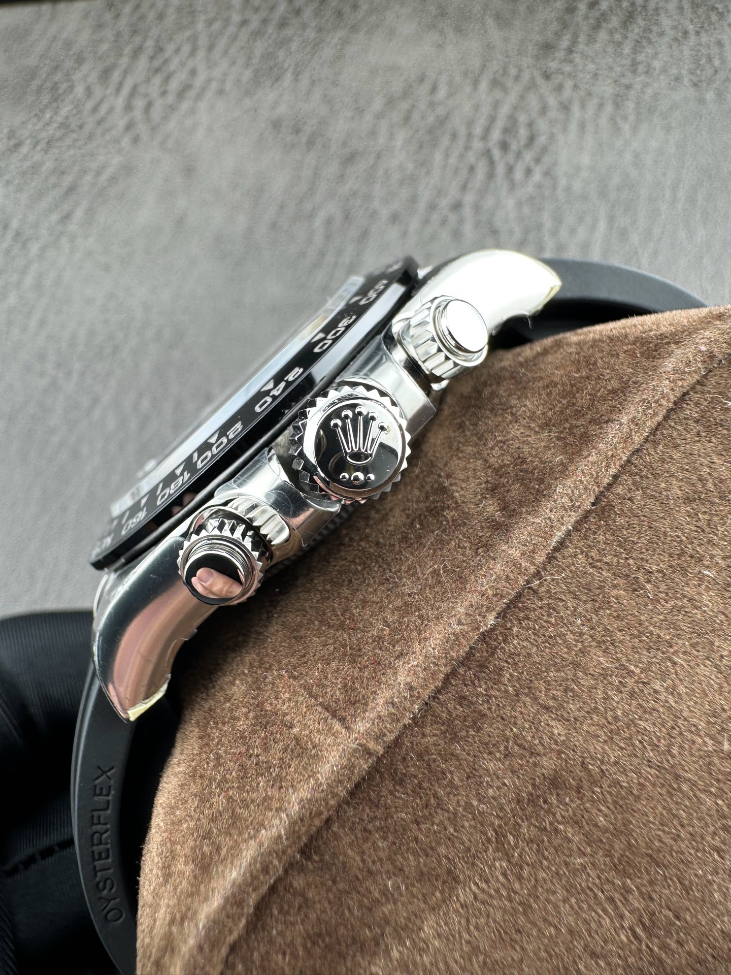 Rolex Daytona 灰盘计时橡胶带男士机械腕表 一比一复刻| 11 Rolex Daytona 灰盘计时橡胶带男士机械腕表 一比一复刻