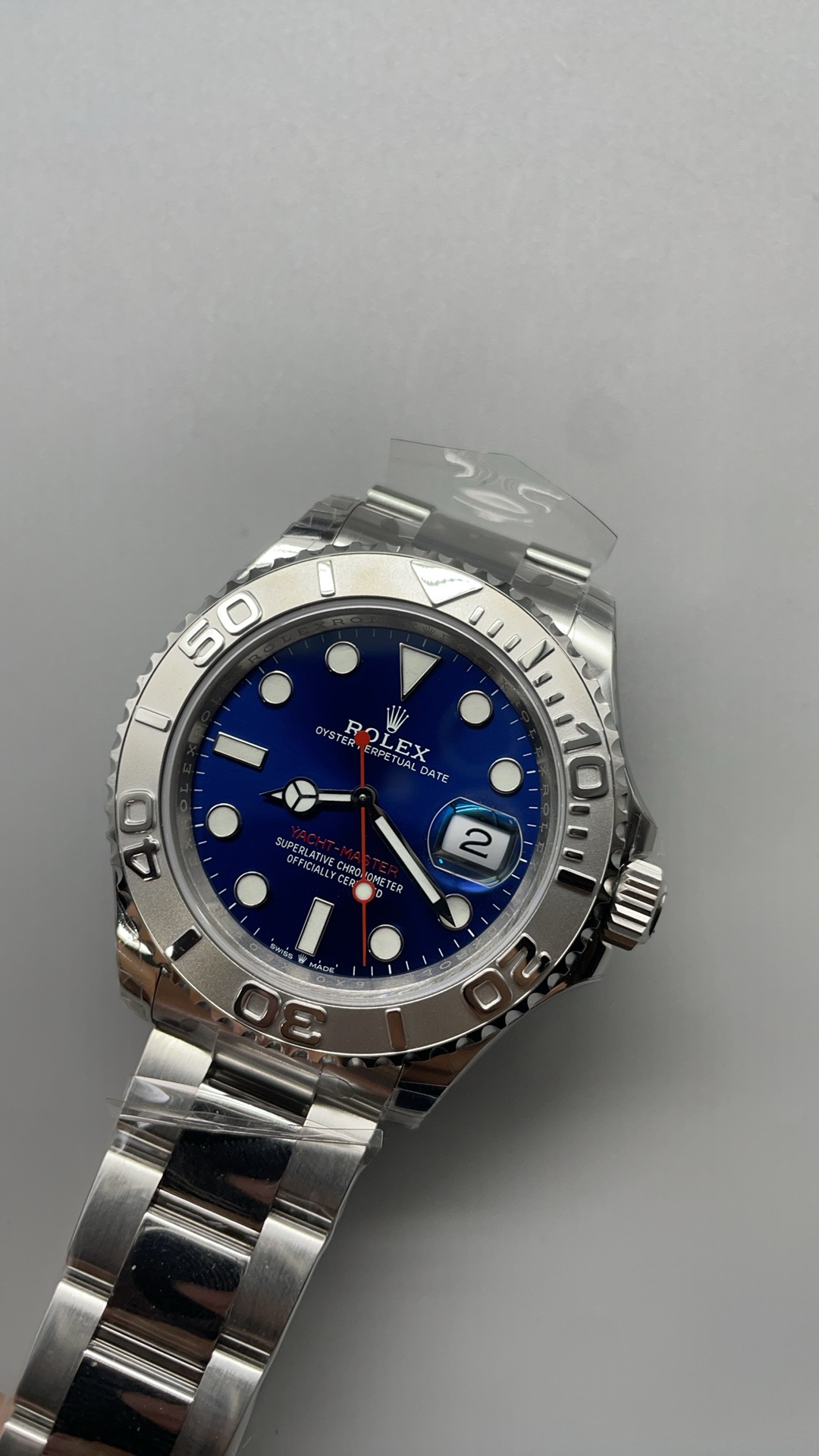 ROLEX A貨 男款 Yacht-Master 黑面膠帶款 經典運動風腕錶| 13 ROLEX A貨 男款 Yacht-Master 黑面膠帶款 經典運動風腕錶