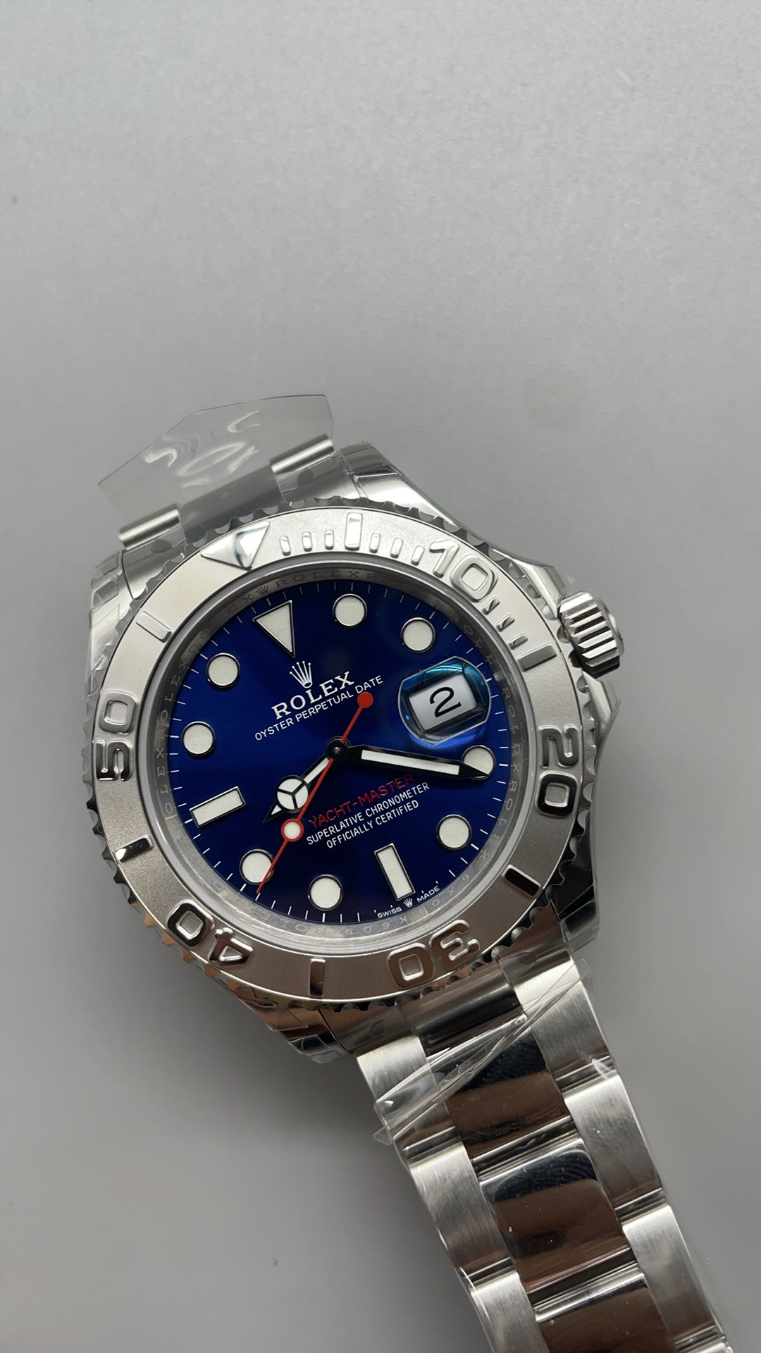ROLEX A貨 男款 Yacht-Master 黑面膠帶款 經典運動風腕錶| 12 ROLEX A貨 男款 Yacht-Master 黑面膠帶款 經典運動風腕錶