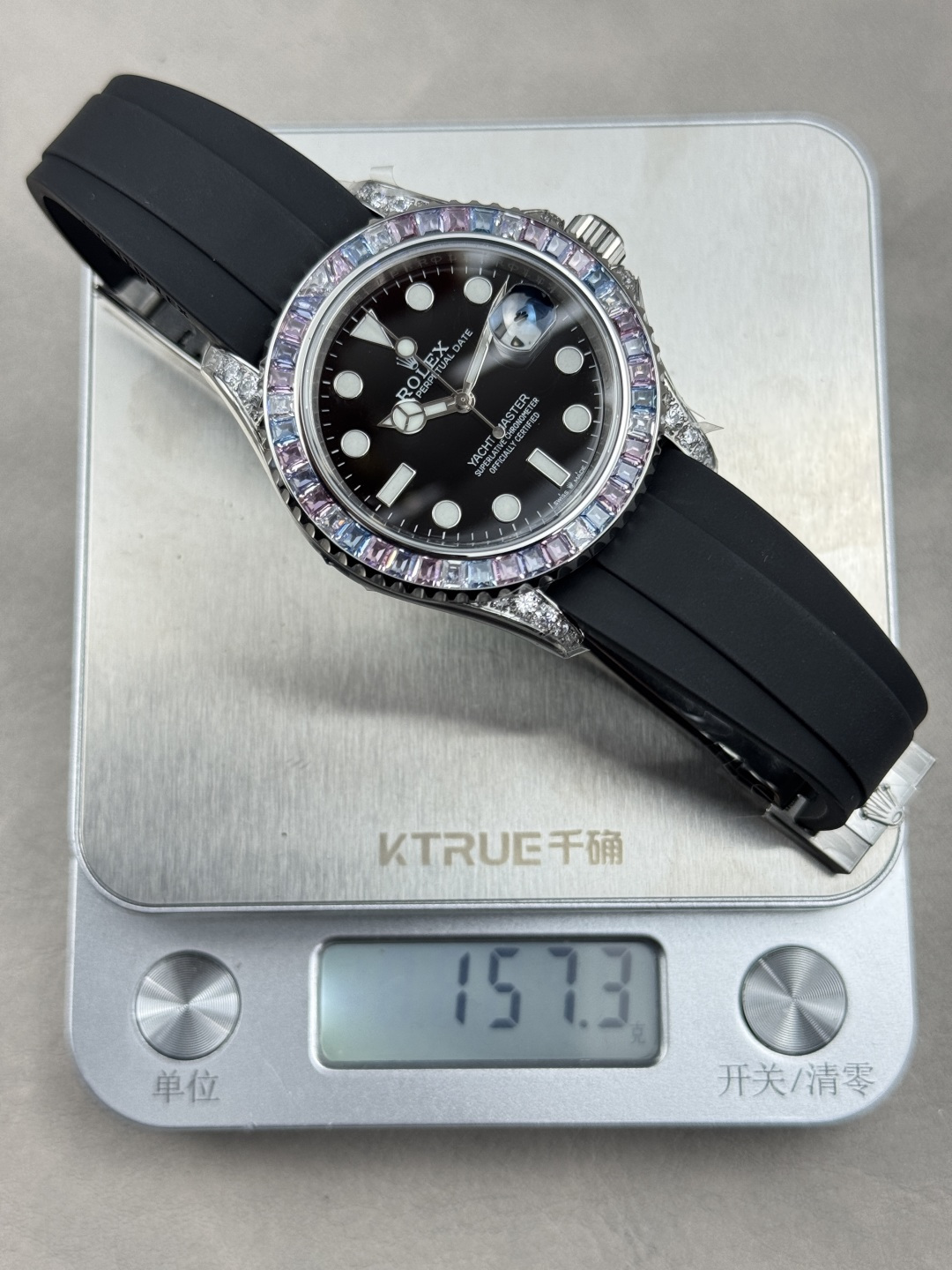 ROLEX 原單 男款 Yacht-Master 彩鑽圈設計 個性奢華腕錶| 9 ROLEX 原單 男款 Yacht-Master 彩鑽圈設計 個性奢華腕錶