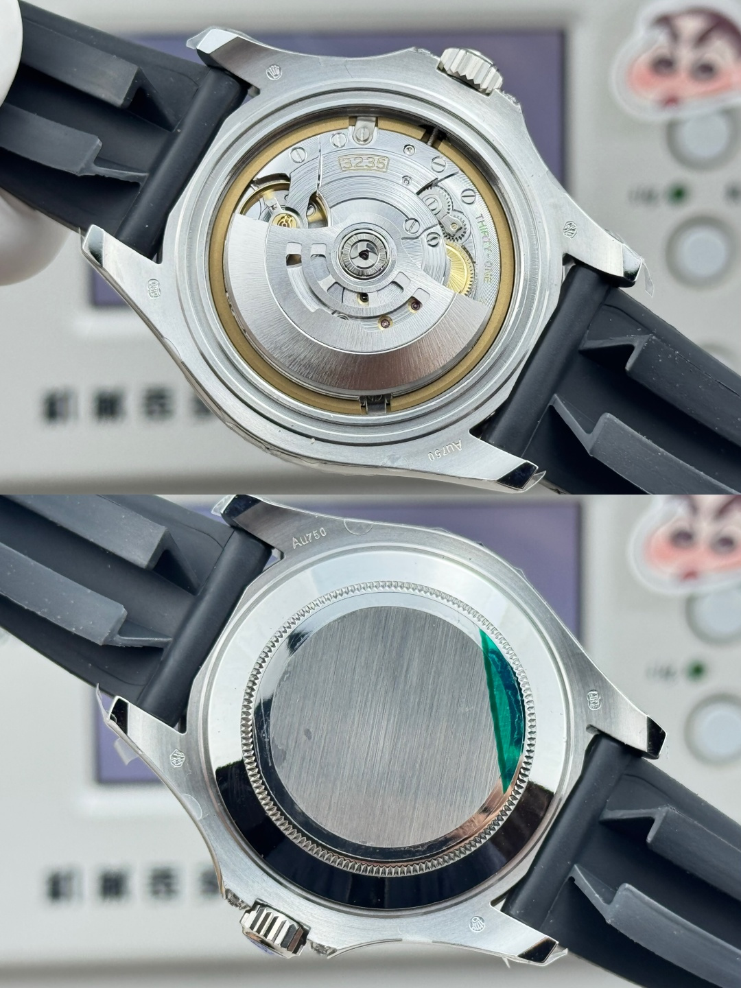 ROLEX 高仿 男款 Yacht-Master 彩鑽黑面 高級訂製腕錶| 7 ROLEX 高仿 男款 Yacht-Master 彩鑽黑面 高級訂製腕錶