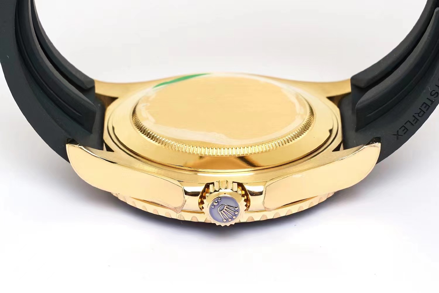 ROLEX 原單 男款 Yacht-Master 黑金膠帶款 經典潛水腕錶| 9 ROLEX 原單 男款 Yacht-Master 黑金膠帶款 經典潛水腕錶